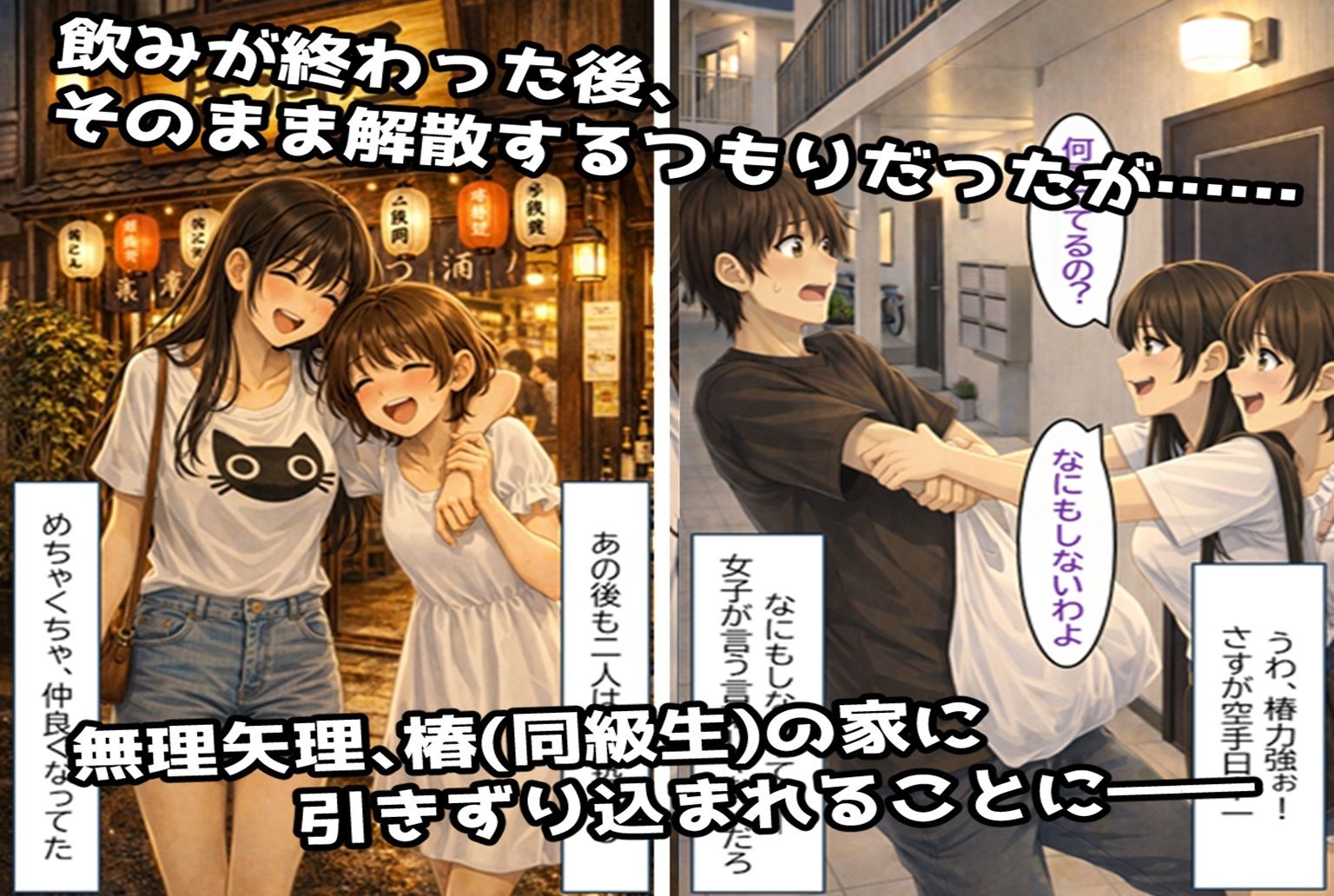 無防備すぎる同級生に、理性が追いつかなかった話 第9話「同級生に堕とされる夜」 画像5