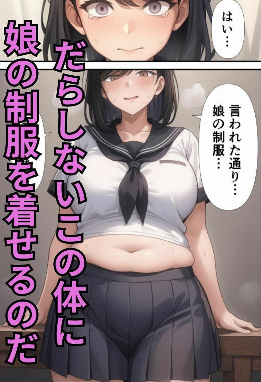 腹肉ぽっちゃり熟女を雑に抱く〜好きな子に振られたが、彼女のお母さんを代わりに抱いた話〜 サンプル2