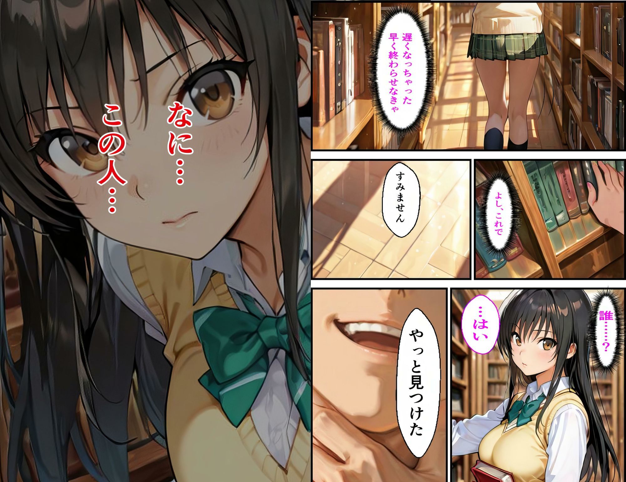 放課後の古手〇唯の悲劇 2【図書室編】ー消せない過去と動画の鎖 画像1