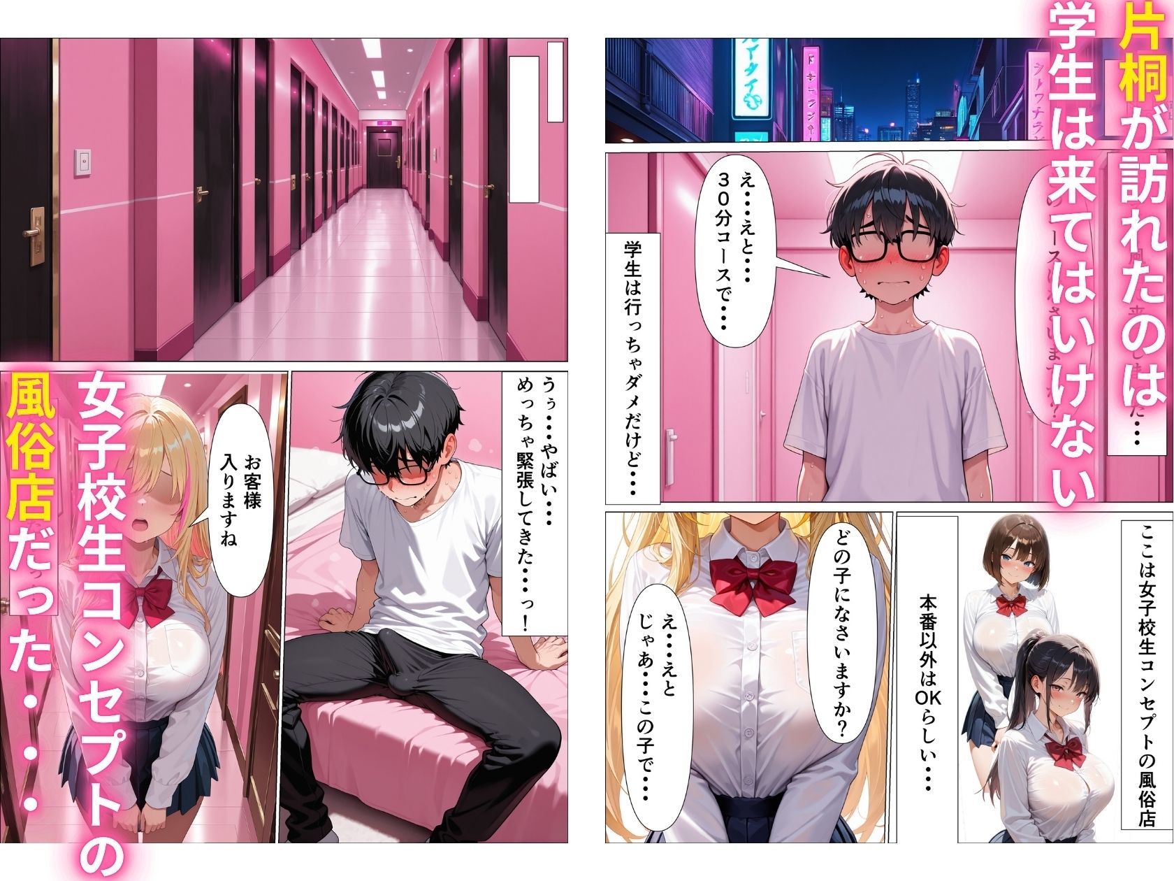 僕を見下す一軍ギャルが風俗店で働いていた件 画像3