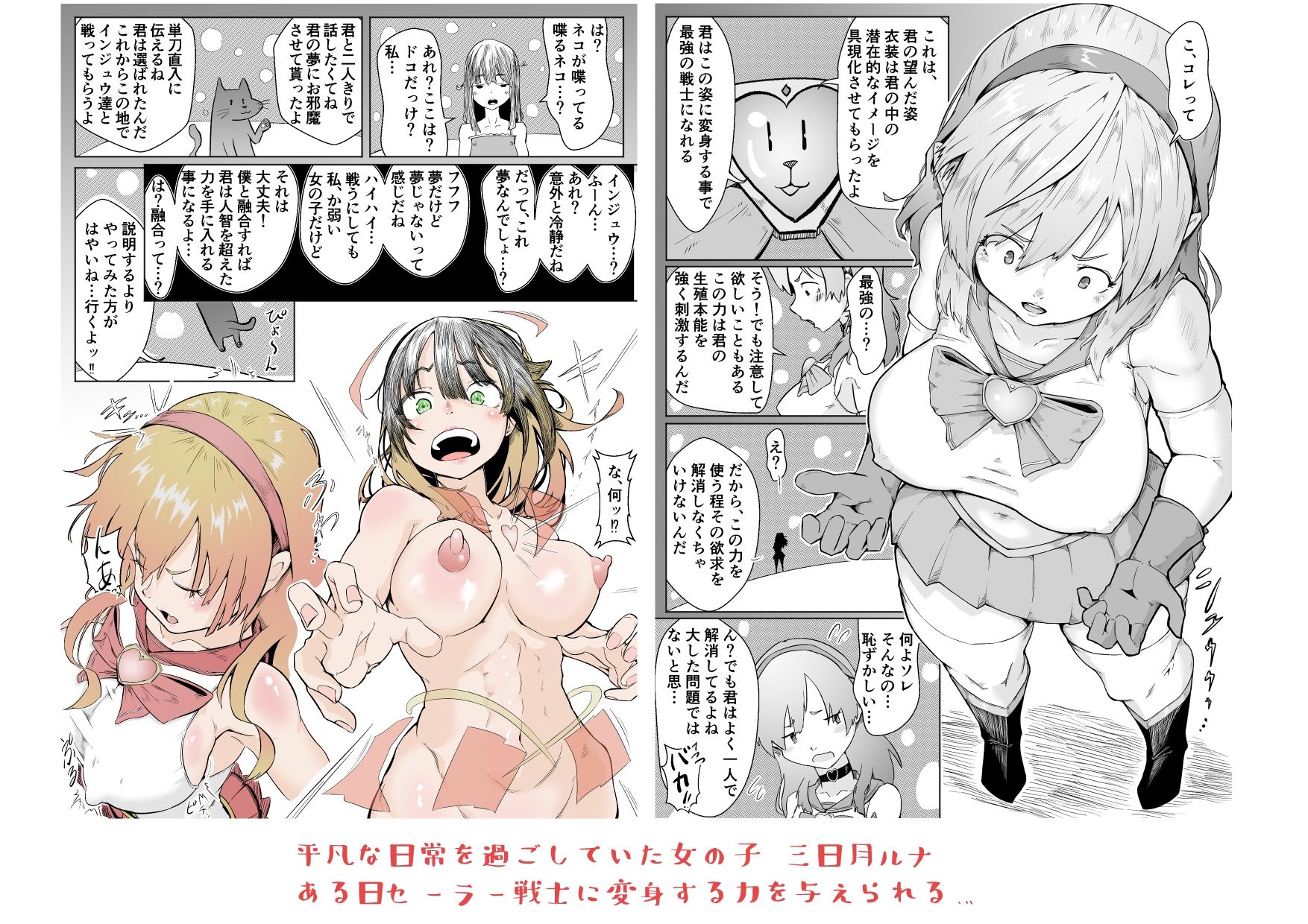 セックスバトルヒロイン セーラー戦士 三日月ルナ サンプル2