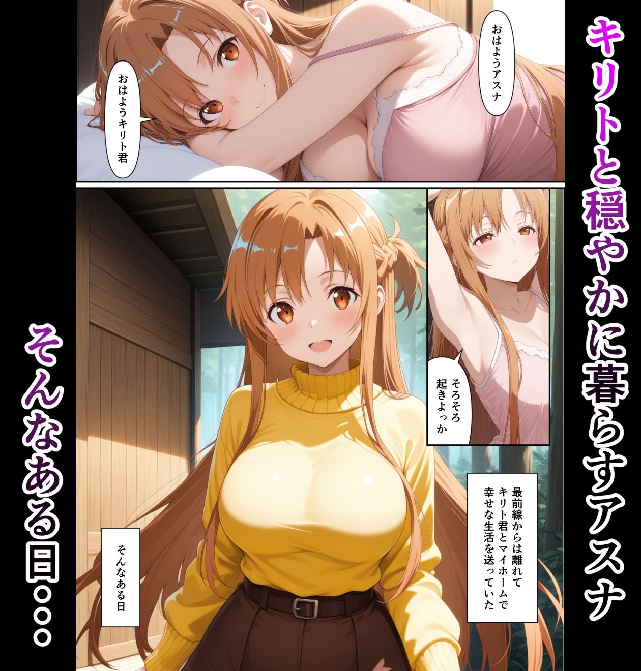 毎日30分、キリト以外の男に抱かれるアスナさん 画像1