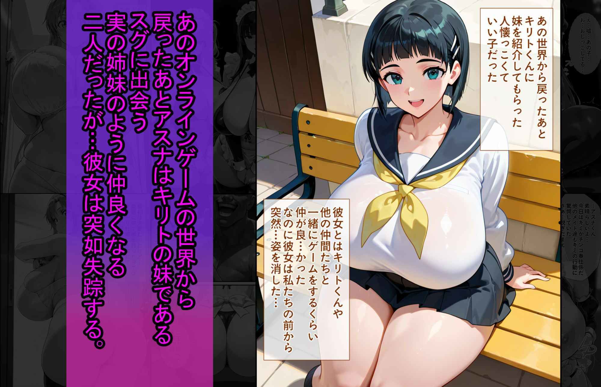 爆乳J● アスナちゃんが巨根おじさんに寝取られる 話7 画像3