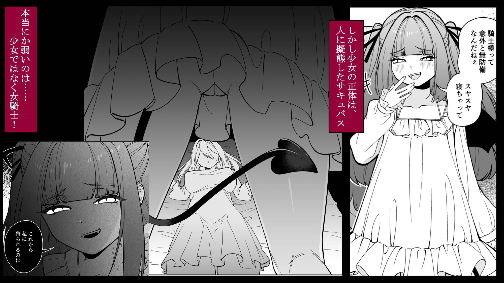 女騎士が、メス○キふたサキュバスに勝てるわけないだろ！_2