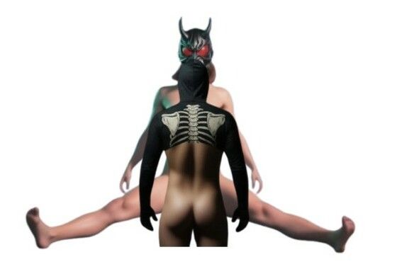 「肉弾変身 巡査部長・赤星玲:ミニスカ仮面ライダー9号 〜膨張する腿肉（ハムストリング）と白濁の残響〜」