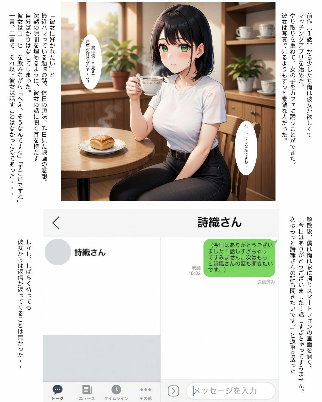 アメ舐めたら激エ〇過激セックスが見れた件 2（マッチングアプリで敗北した大人しめの黒髪ショートカット編） 画像4