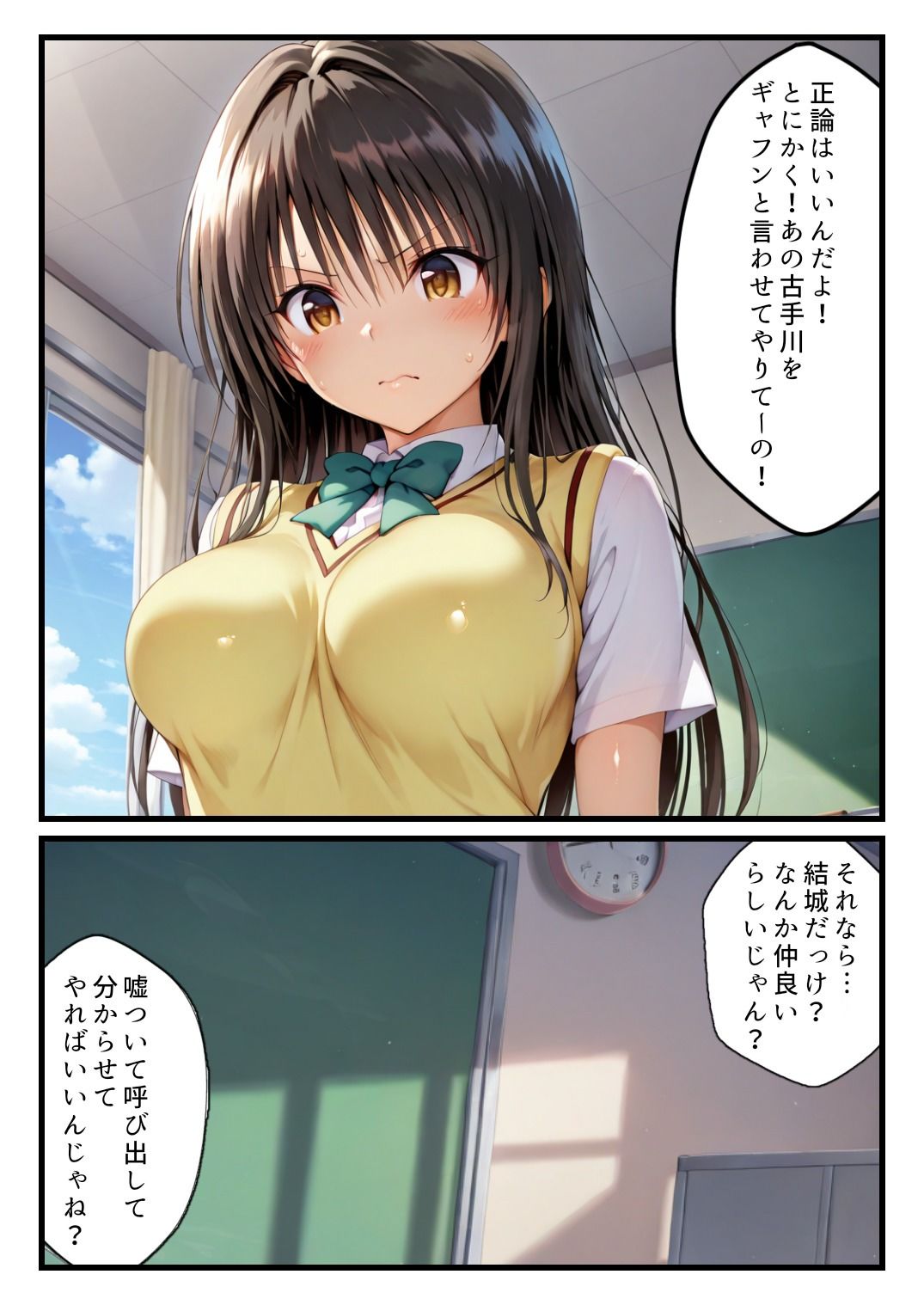 逆恨みで犯●れる風紀委員だったが・・・ 画像2