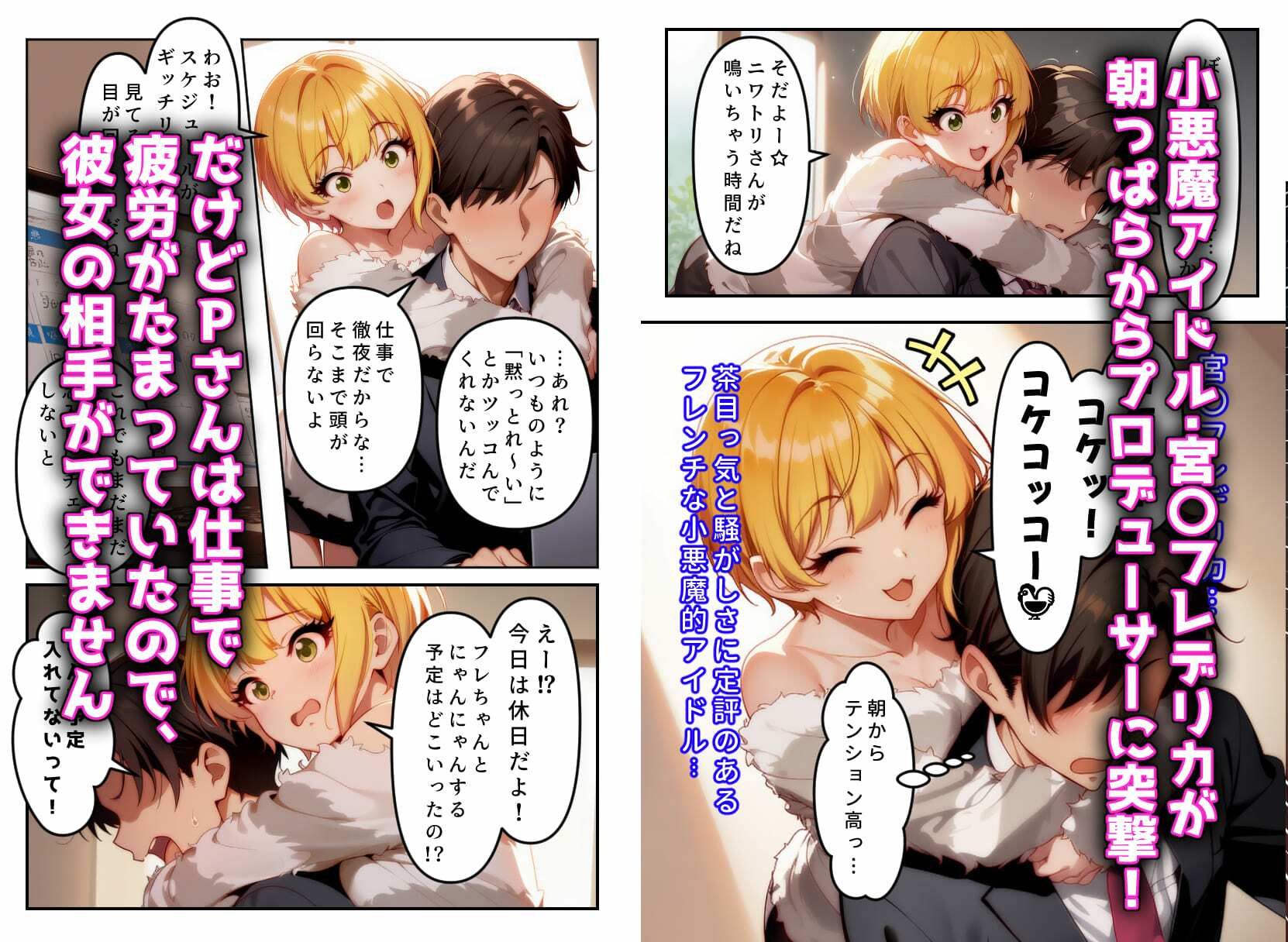 発情アイドルとペロリストP。癒しのサキュバス☆ぼんじゅ〜る 画像2