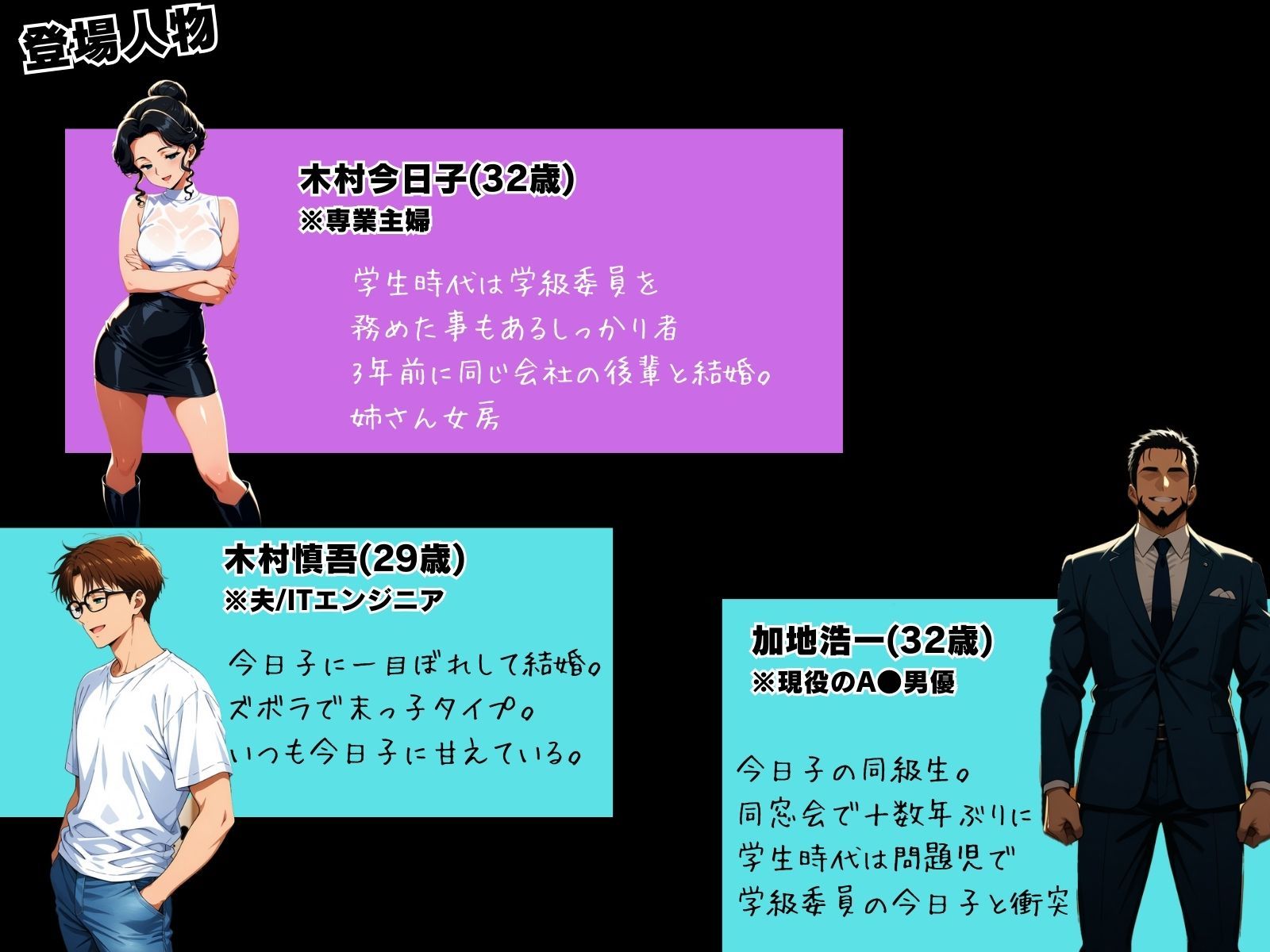 【1話無料】ねとられ同窓会（前編）〜現役A●男優の標的は熟れた人妻の肉体〜 サンプル2
