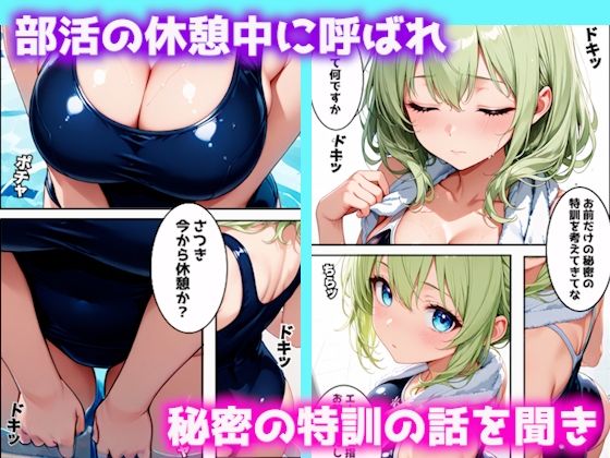 水泳部エースの秘密の特訓〜ベッドの上の全身運動〜 画像1