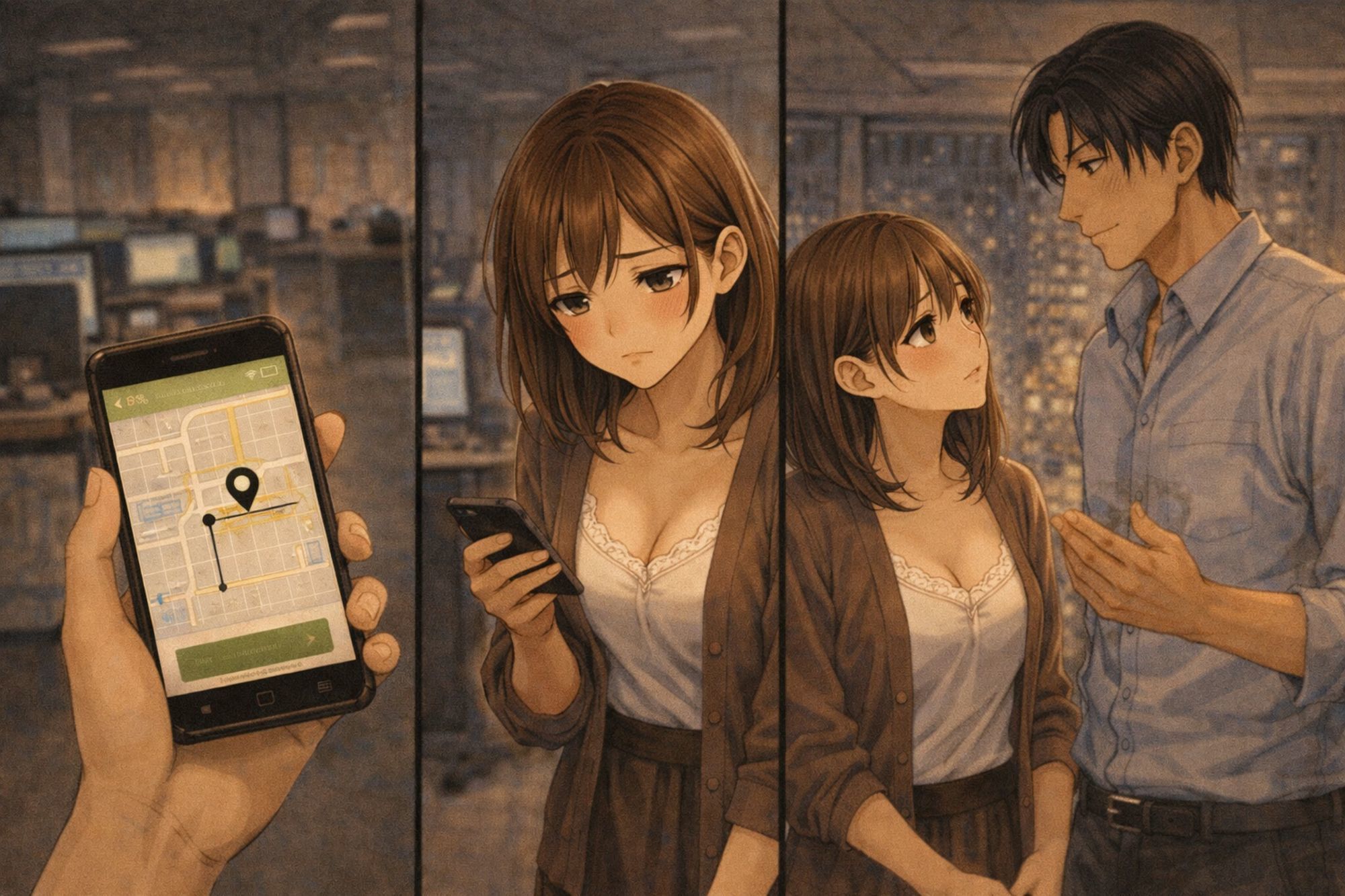 終電を逃した夜、彼女は上司の家に泊まった ―帰れない理由― 画像1