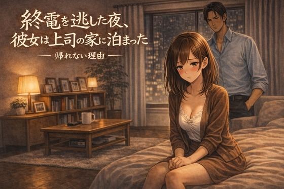 終電を逃した夜、彼女は上司の家に泊まった ―帰れない理由― - hitomi raw無料エロ漫画（同人誌）サンプル画像 001
