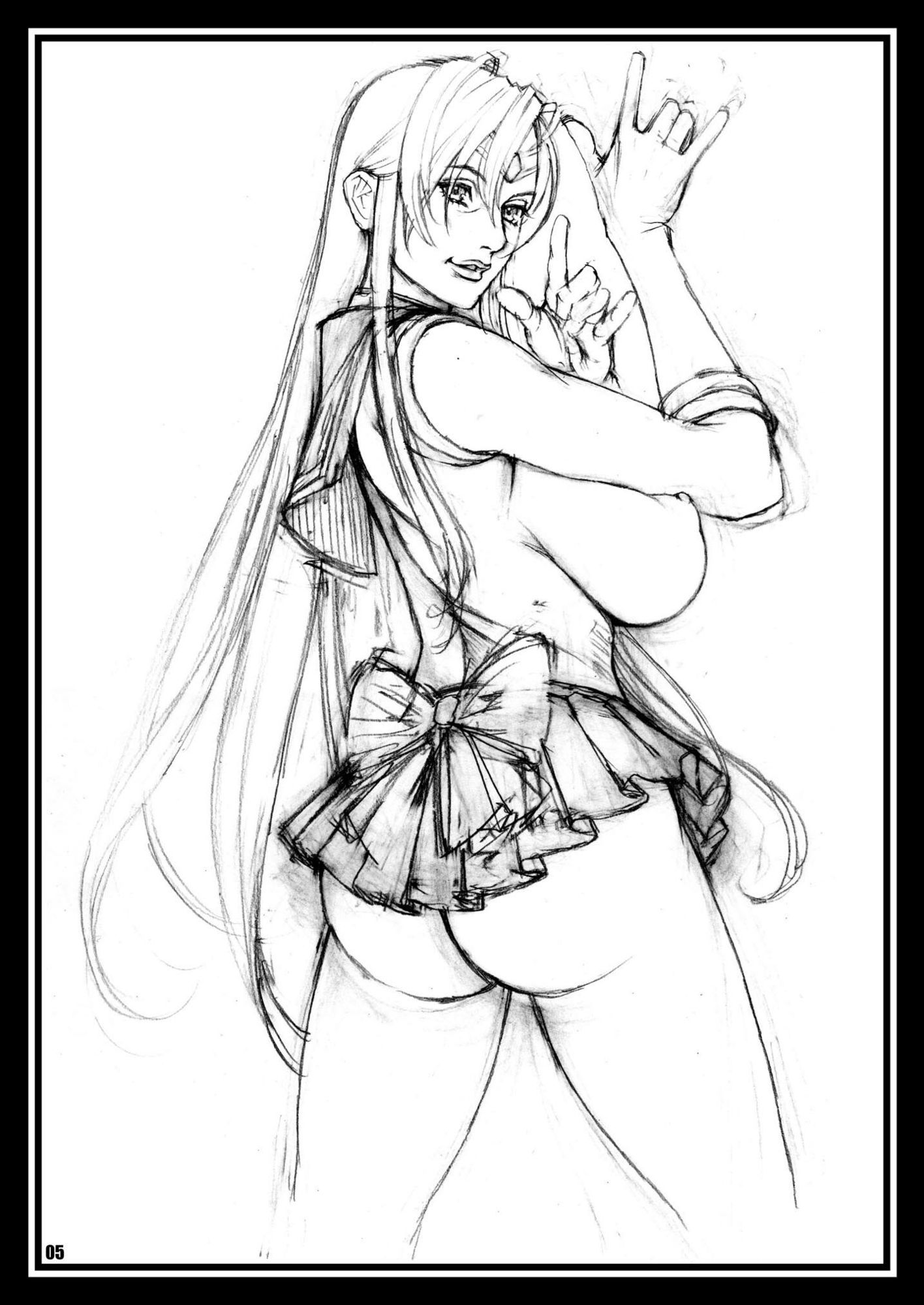 十六夜ラフ画集 FAN ART 2 画像1