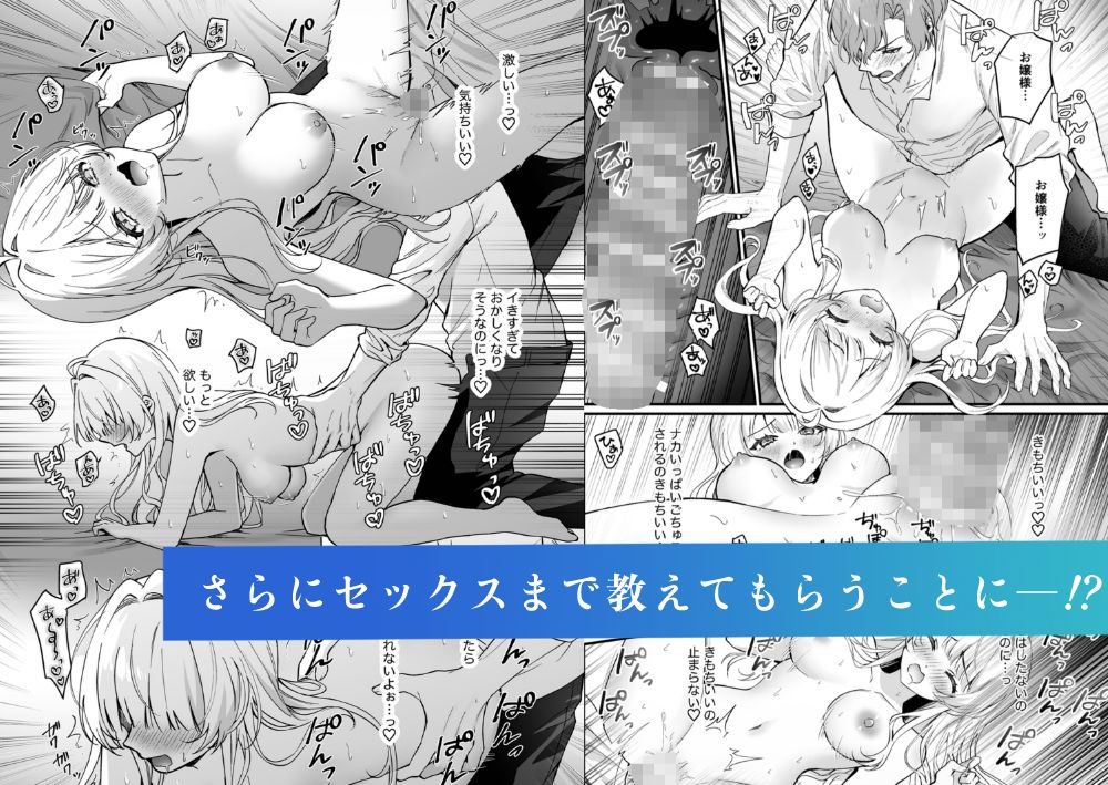 性に無知なお嬢様、生真面目執事に性教育される 画像5