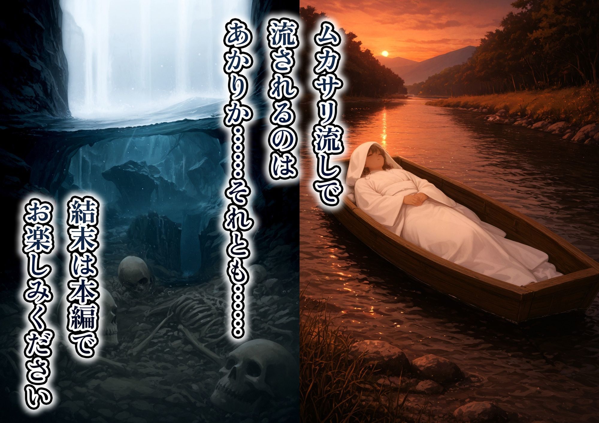 因習村の生贄――褐色の乳母  母乳を噴き出し  絶頂ス――「ムカサリ流し〜総集編〜」 画像9