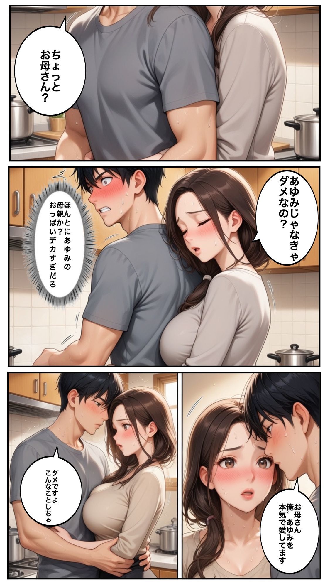 彼女の母親に気に入られて サンプル4