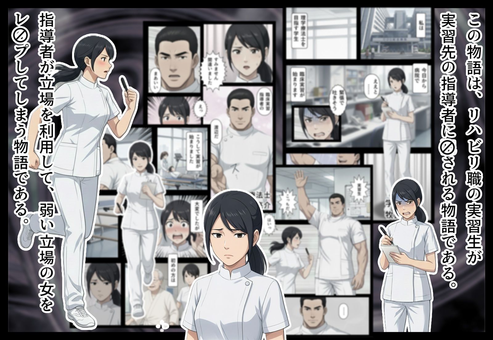 汚された白衣の女 画像1