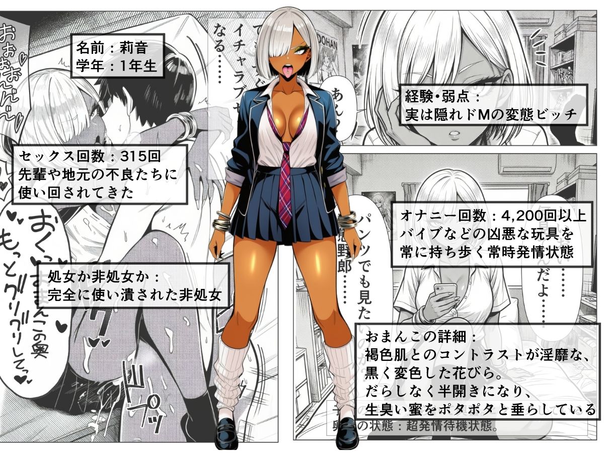 ギャルビッチたちに部屋を溜まり場にされたのでちんぽでわからせる 画像4