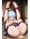 トイレで拘束されて肉便器になる稲妻の美少女たち