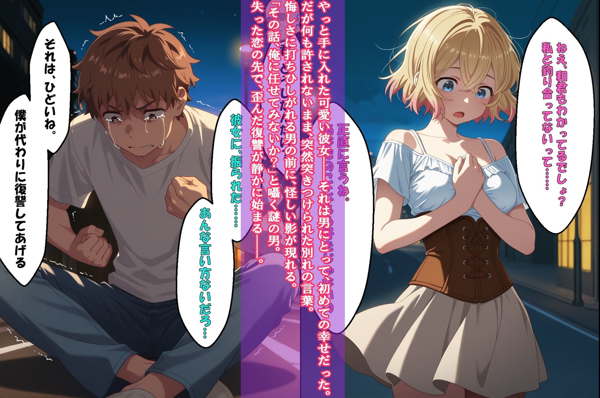 『ナース姿のレンカノ、禁断病棟へ』（水〇千鶴）＆『別れた代償、元カノ崩壊』（七〇麻実）2冊セット、動画13本 画像6