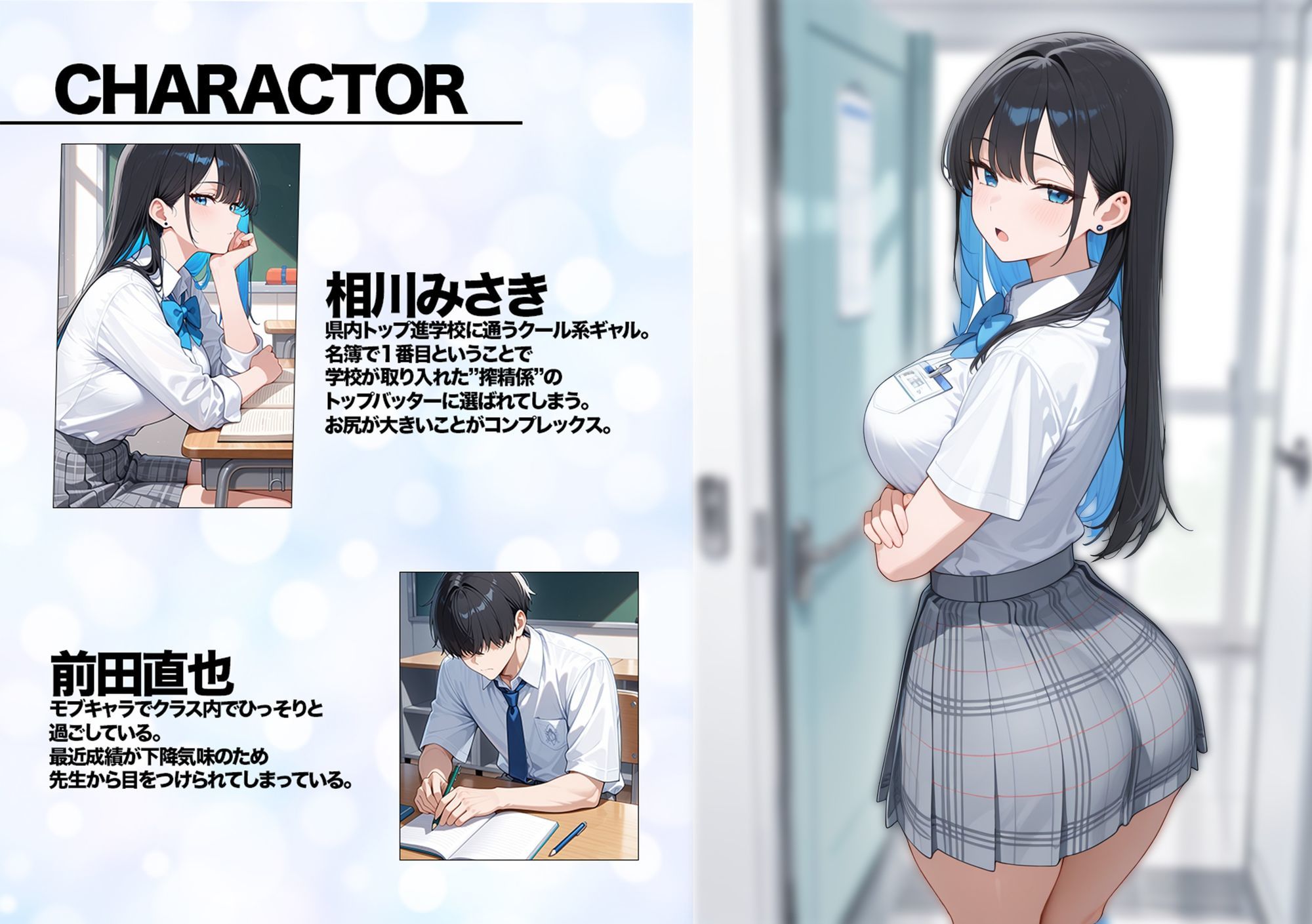 5日後に搾精係に任命されたデカ尻クールギャルとイチャラブセックスする話 サンプル1