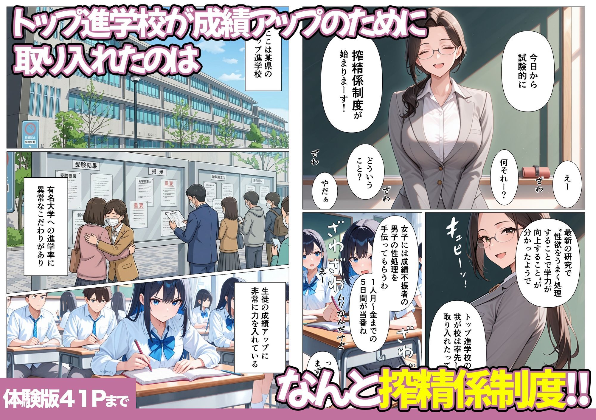 5日後に搾精係に任命されたデカ尻クールギャルとイチャラブセックスする話 サンプル2