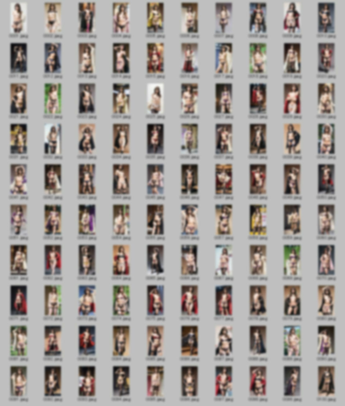 【AI実写】誰かに似ている？ 【実写風AIセクシーランジェリー（トップレス有り）】Vol.1 サンプル6