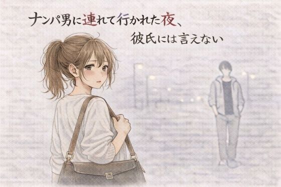 ナンパ男に連れて行かれた夜、彼氏には言えない ―断れなかった―【夜の灯る部屋】