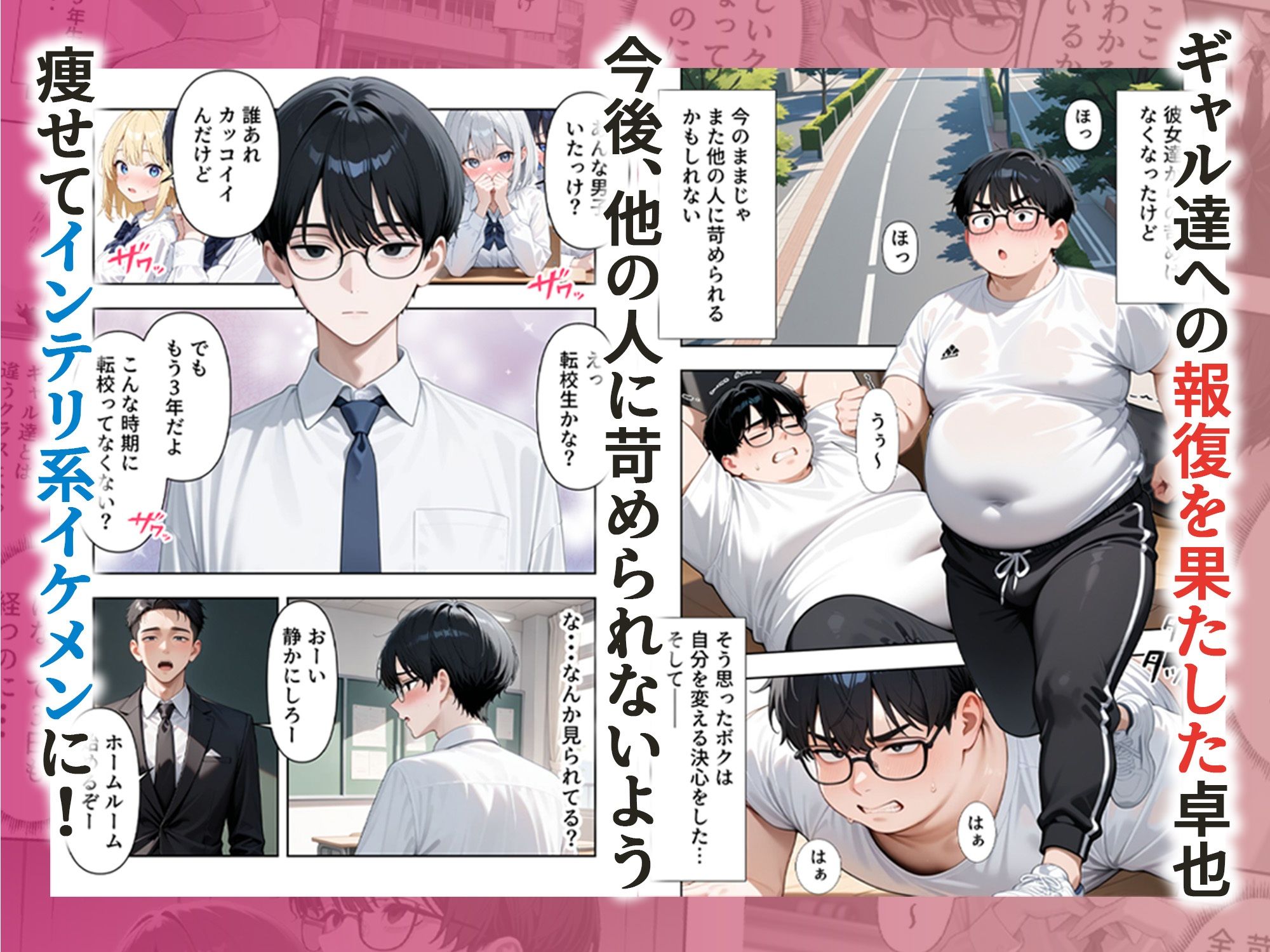 いじめられていた陰キャのボクが1軍ギャル達に中出し報復する話 〜メス堕ちリバース サンプル2