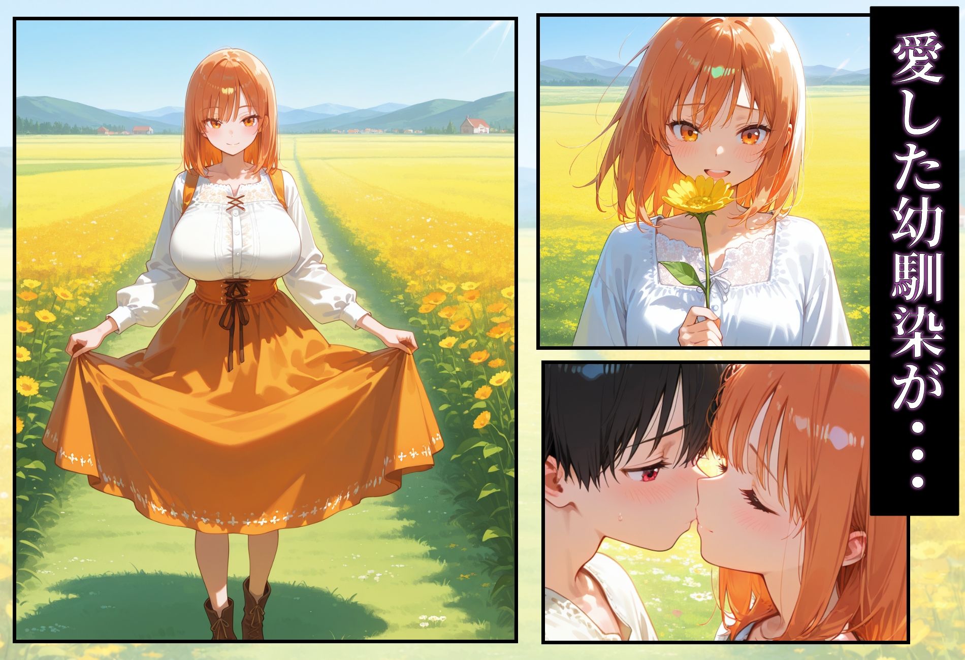 〜村の淫臭〜 村の娼婦は幼馴染 画像1