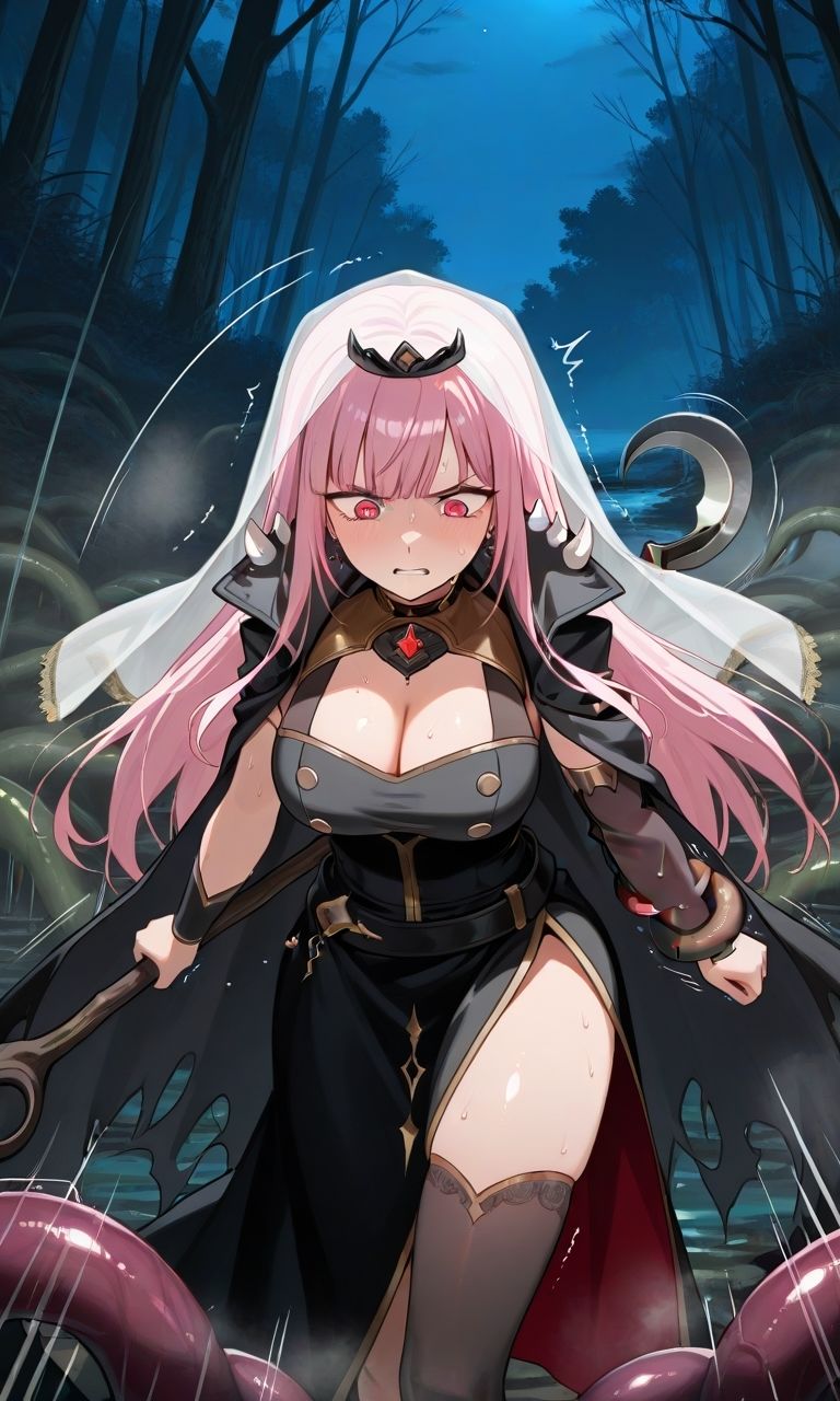 「く…化け物との忌み子なんていやぁ！！」Vtuber森カ◯オペがモンスター討伐で返り討ちにあって無理矢理異種姦されて妊娠させられちゃう話 サンプル6