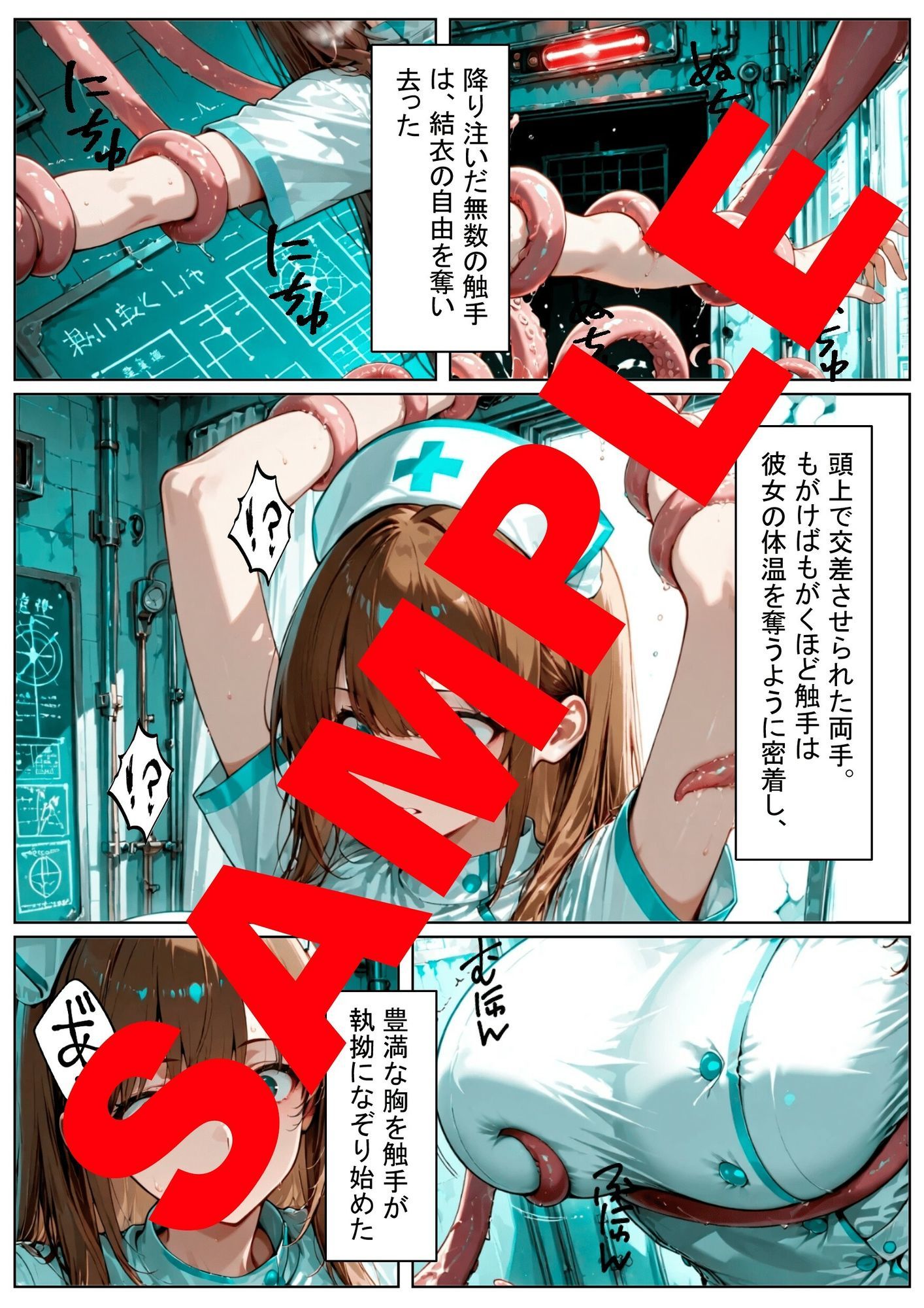 病棟の縛鎖 〜白衣の聖女を蹂躙する、理由なき淫らな悪意〜 画像1
