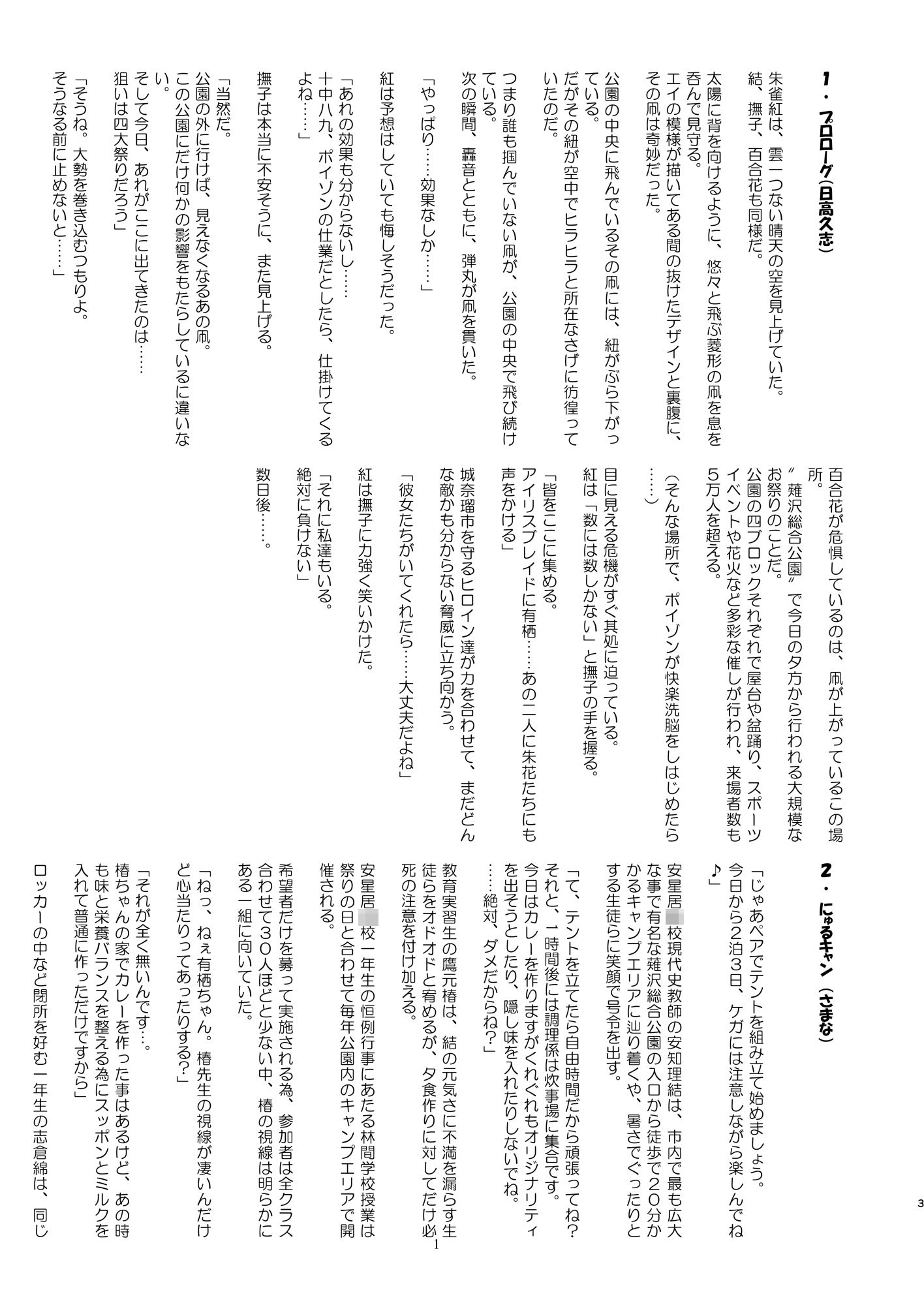 エージェントシリウス×SS03 外伝コラボ何でもヤリ放題パークライフ 画像1