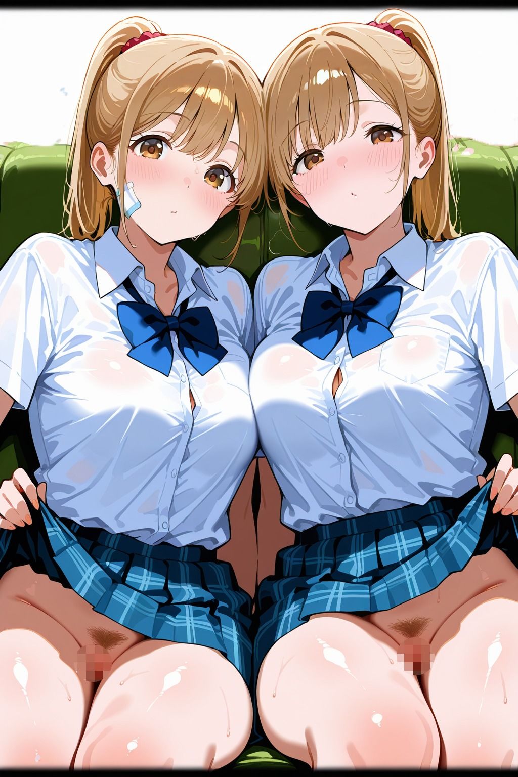 ノーパン双子の誘惑〜気持ちよさ2倍の絶頂〜 画像2