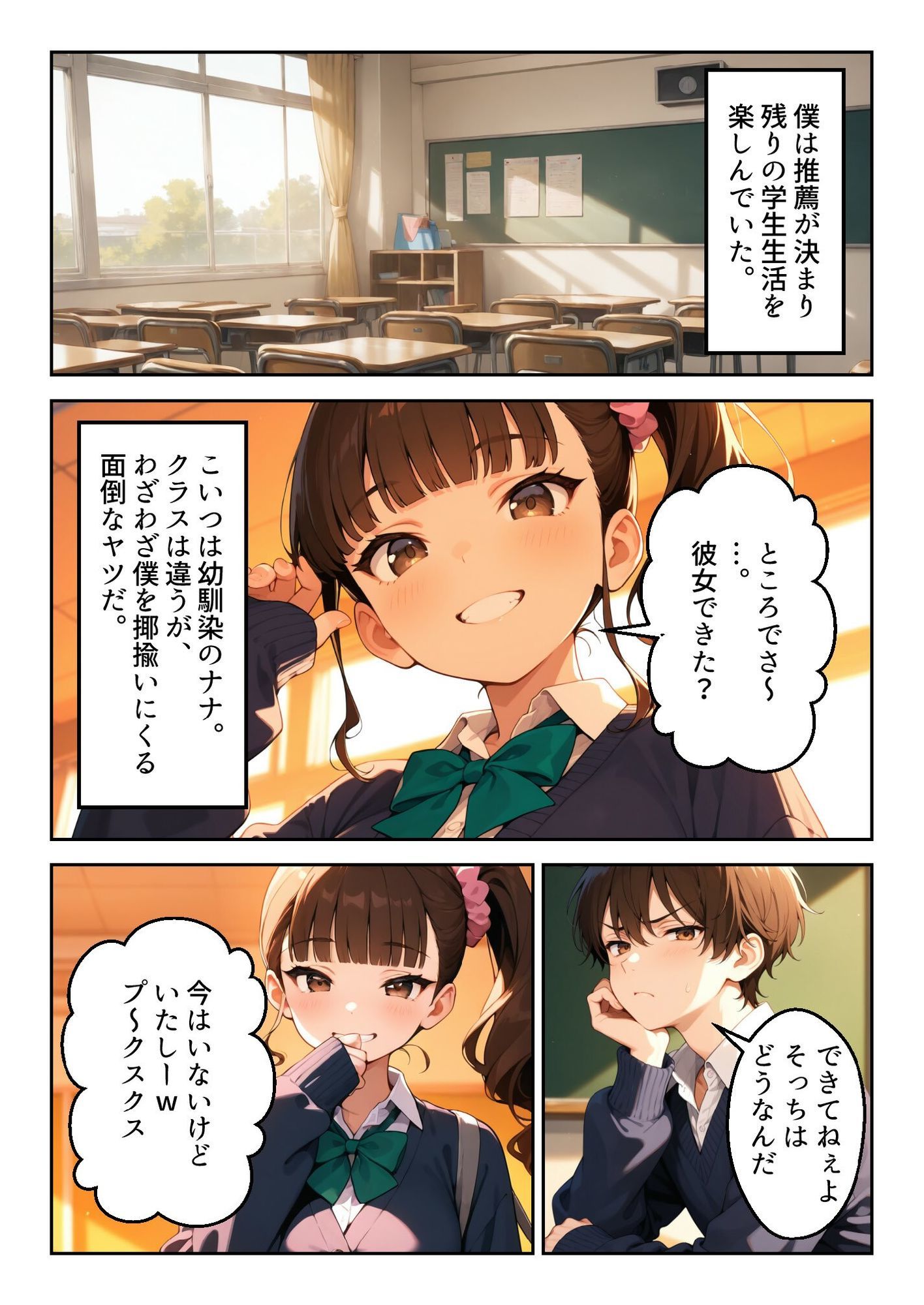 蕾のままの桜〜僕のために、純潔を捧げる幼馴染〜 サンプル2