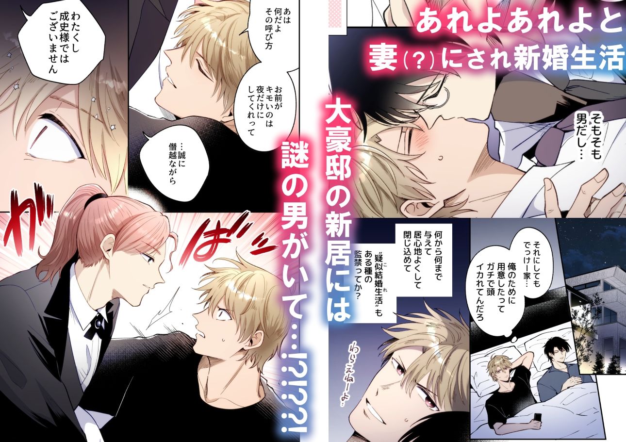 【フルカラー版】勃たないヤリチン元ホストがハマるとヤバい男に監禁されるマリッジブルー サンプル2