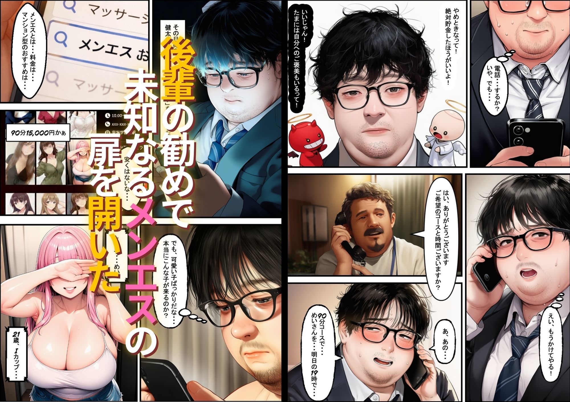 最底辺の俺がメンエスに沼って開花する話 画像2