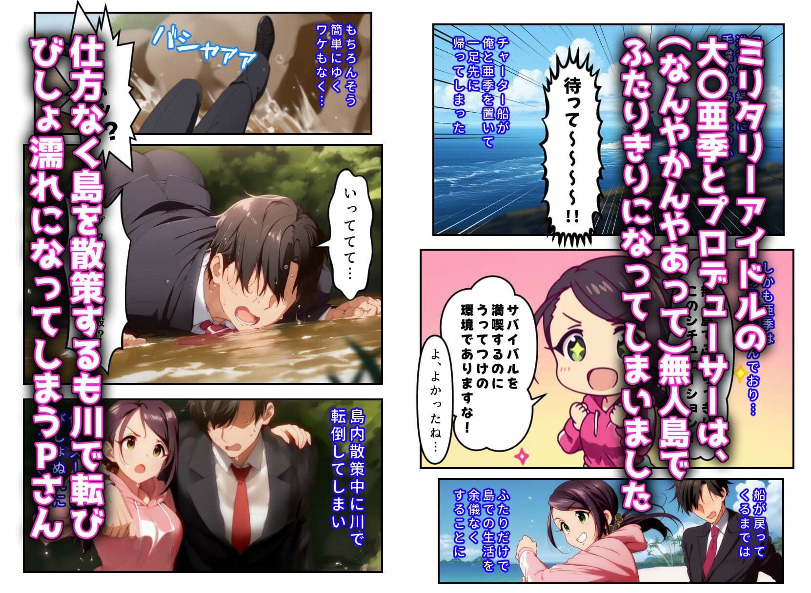 発情アイドルとペロリストP。肉欲サバイバル！全力でP殿を温めよ 画像2