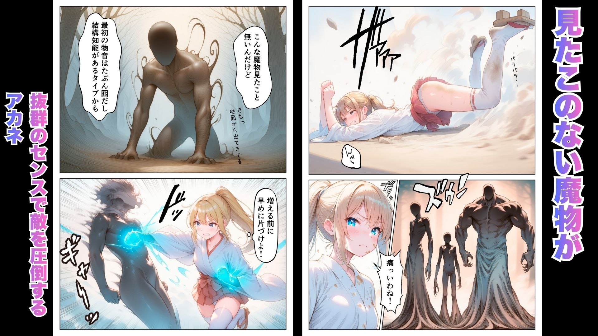 退魔巫女は敗北しました サンプル2