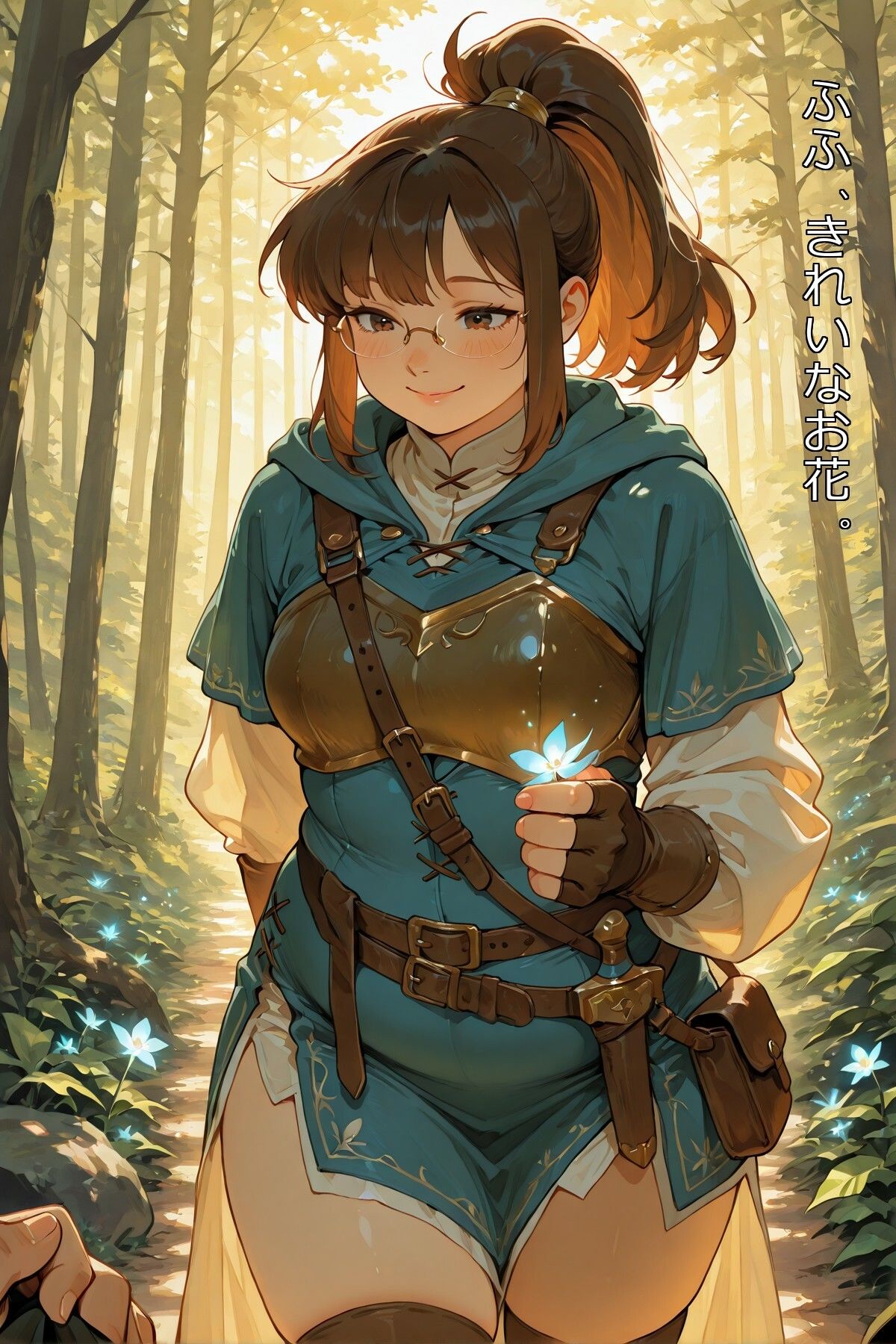 綺麗な花にはエロ催●がある…！_0