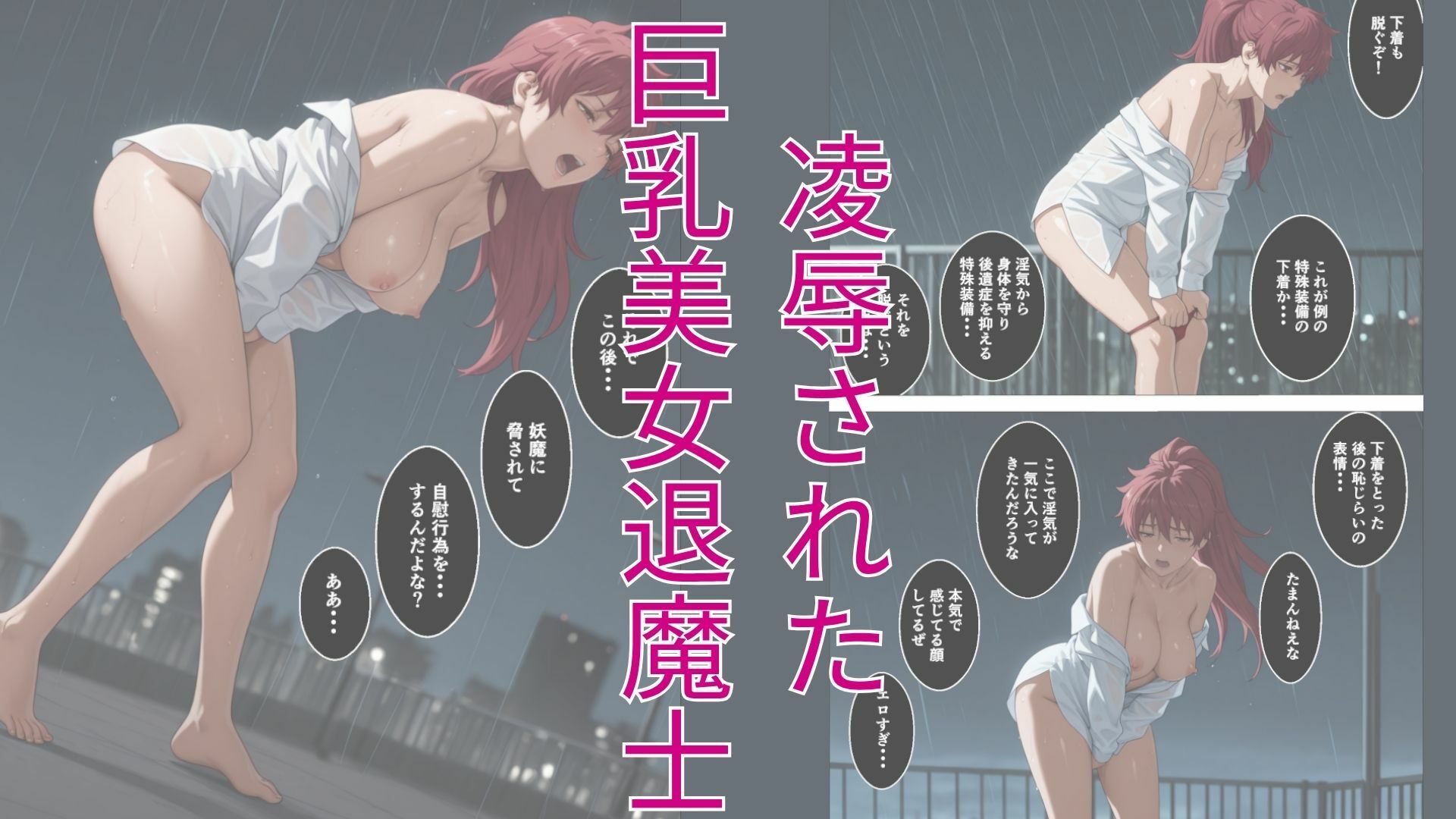 退魔士ライカ  屈辱の任務 サンプル2