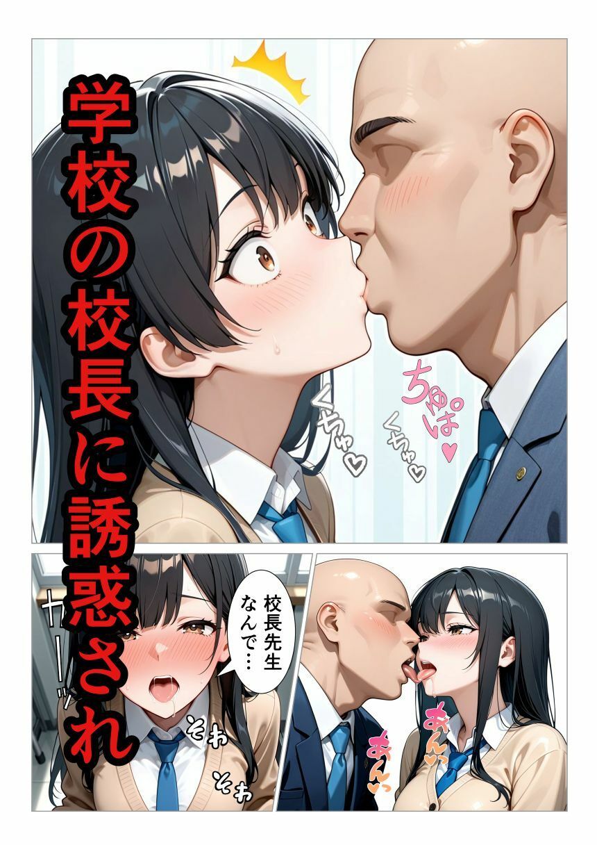 特待生の美少女女子校生が悪徳校長にメス堕ち 画像2