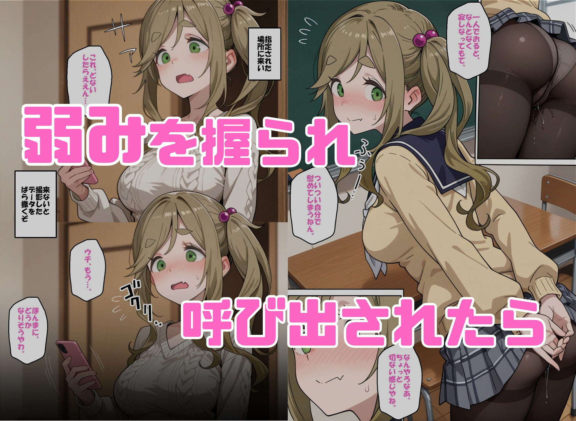 【無料エロ漫画】d_754810 寝取られ女子 弱みをネタに支配された 犬〇あおい(アツバキ)