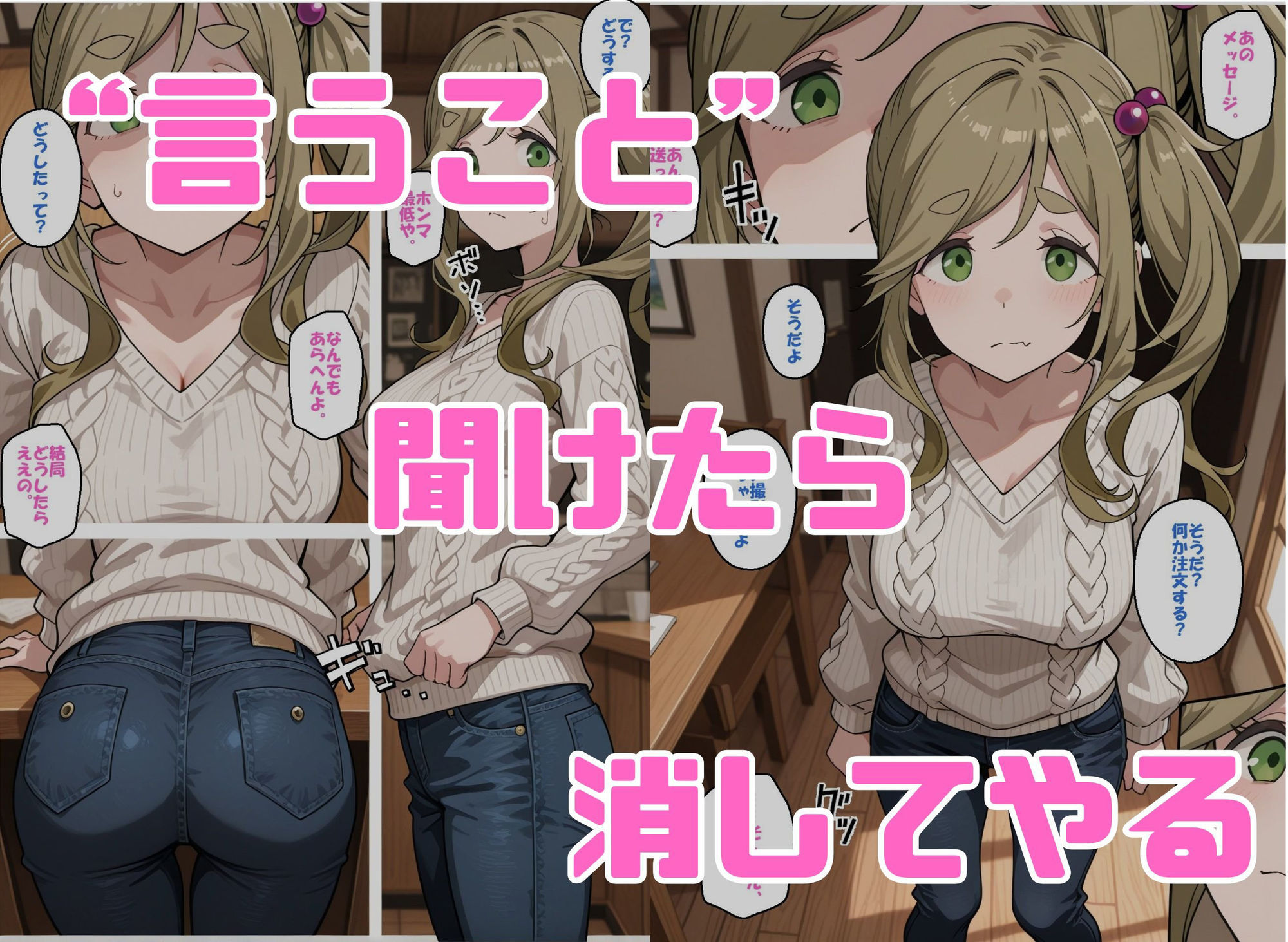 【無料エロ漫画】d_754810 寝取られ女子 弱みをネタに支配された 犬〇あおい(アツバキ)