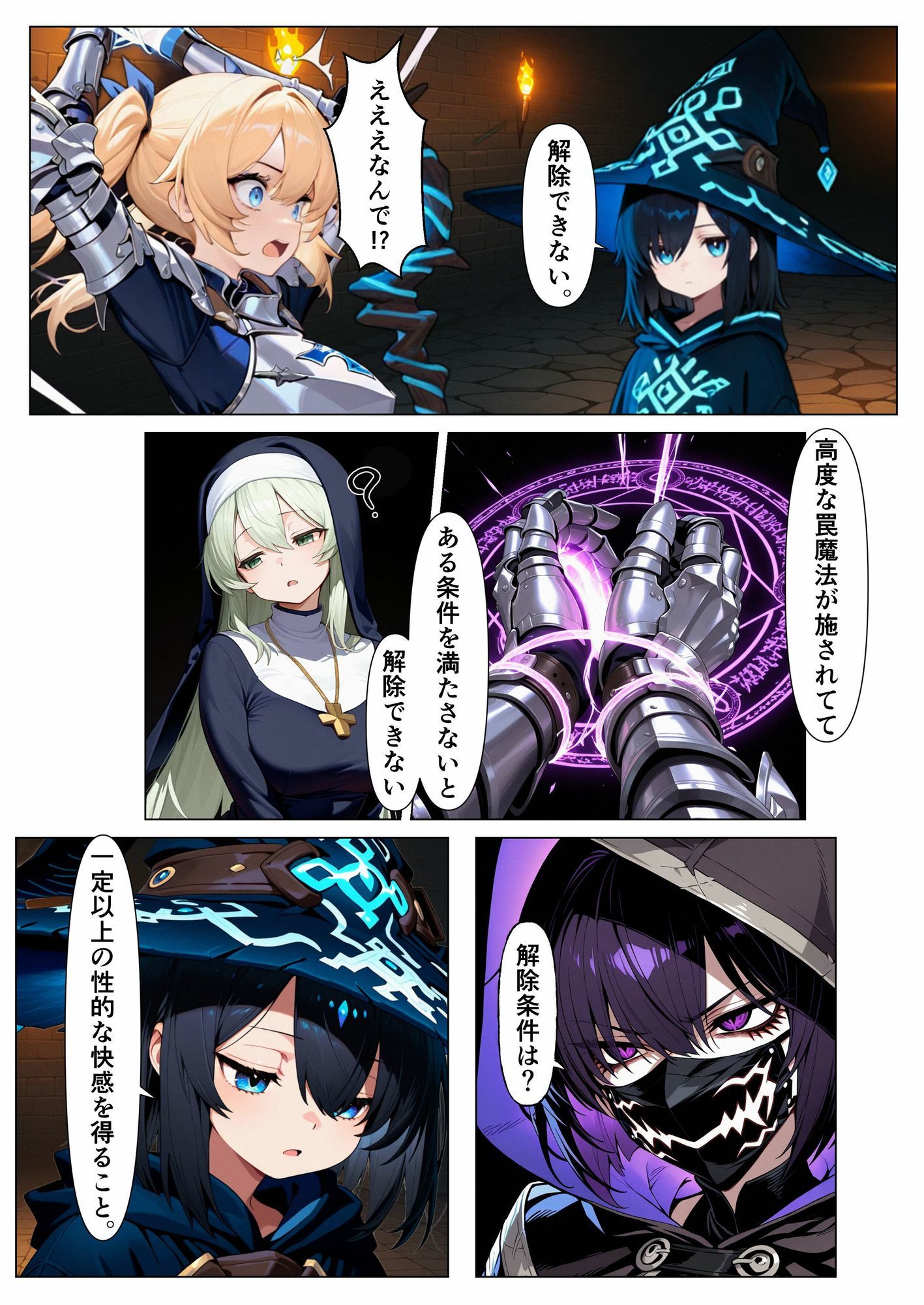 ダンジョンの罠は快楽でしか解除できないッ！？〜パシリの俺と格上女だけのパーティ〜 Trap.1 画像3