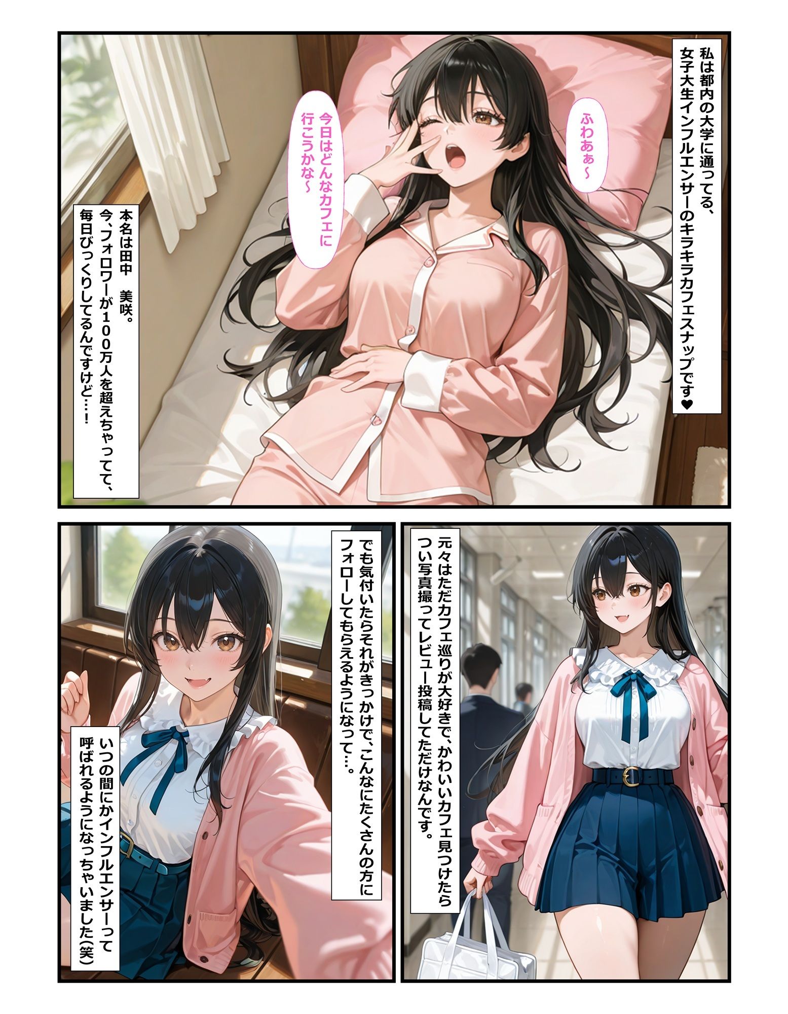 SNS映えの代償はストーカーの肉便器 画像1