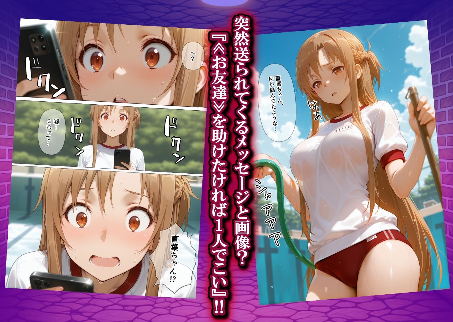 【無料エロ漫画】d_754903 弱みを握られ製奴● 肉便器にされアヘ顔快楽地獄 女騎士編(大人の秘密結社)