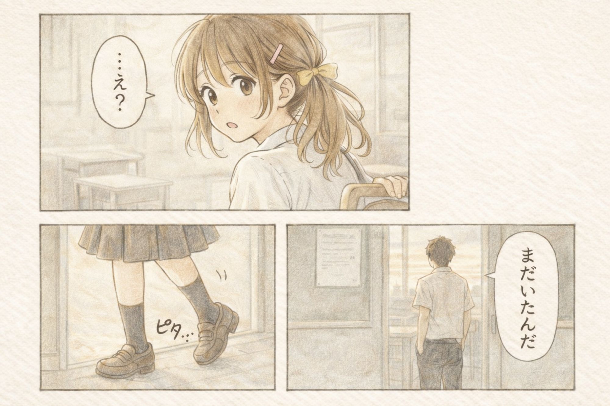 放課後、先輩に呼び止められて・・・ 画像1