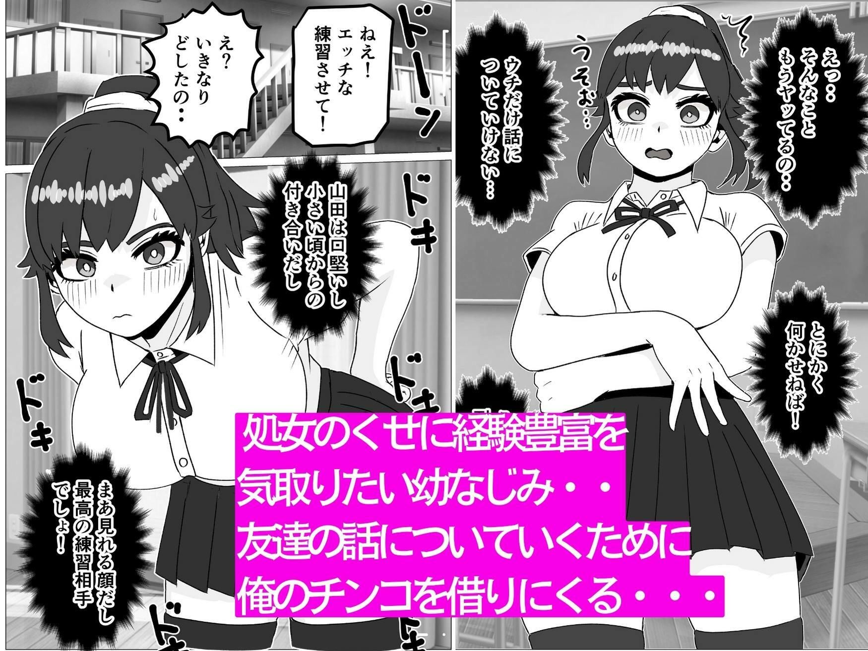 俺の幼なじみは処女のくせに経験豊富を気取りたい サンプル1