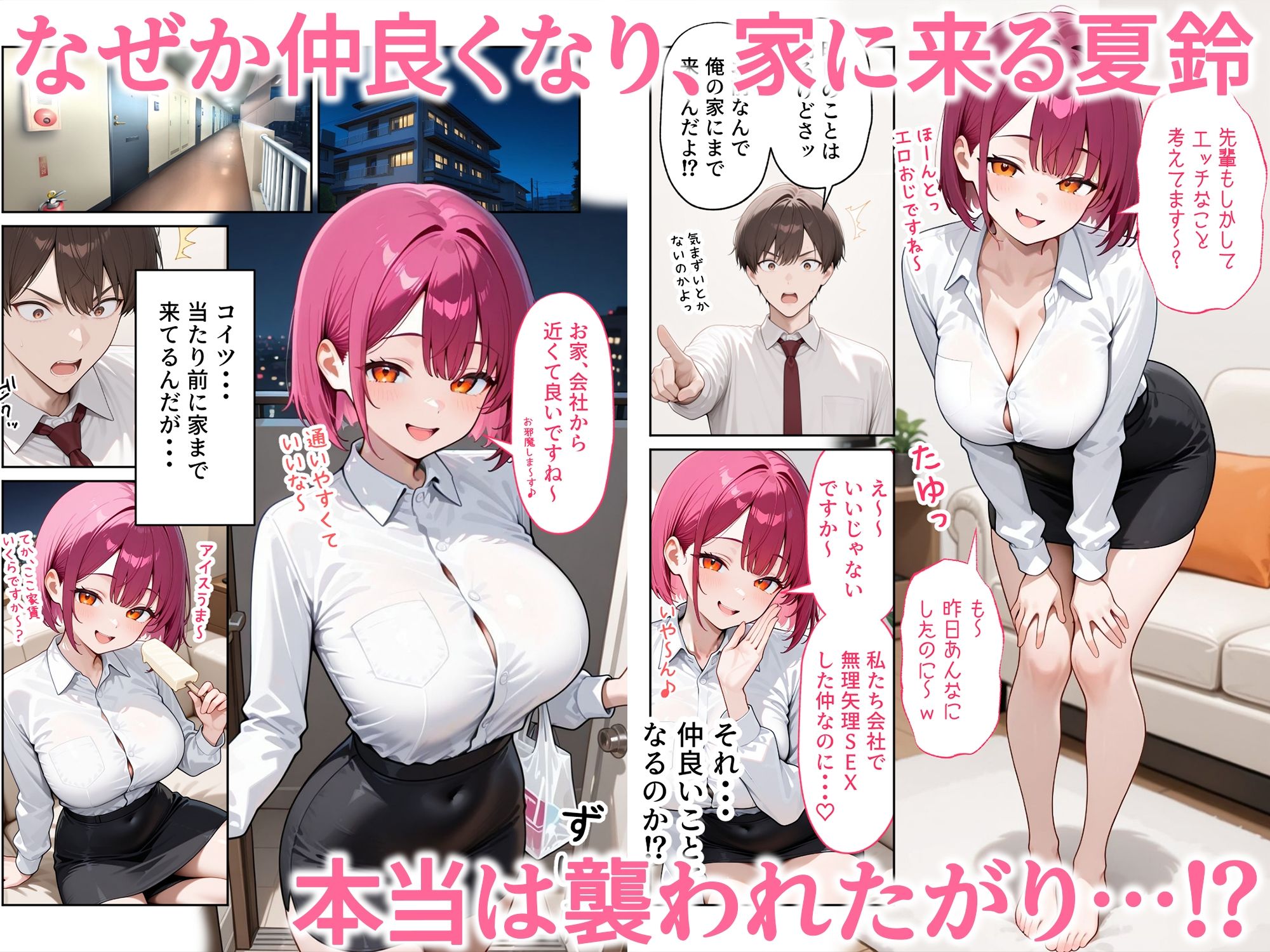ウザ可愛い風俗嬢が新卒OLとして俺の部下になった話 サンプル8